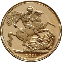 Gold Proof 2011 Sovereign Boxed