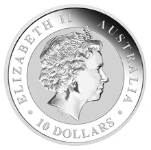 2018 10oz Silver Kookaburra