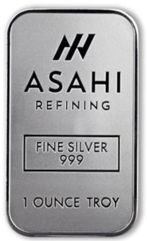 Asahi 1oz Silver Bar
