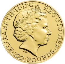 1 troy ounce gouden Lunar UK munt (schaap) - 2015