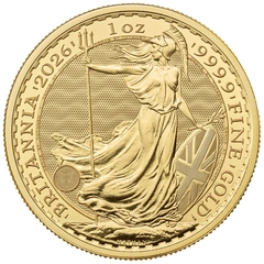 2026 1 troy ounce gouden Britannia munt