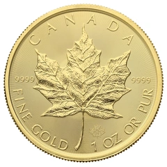 2019 1 troy ounce gouden Maple Leaf munt