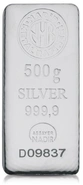 Nadir 500 Gram Zilverbaar