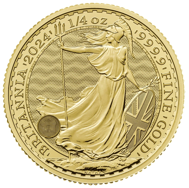 2024 1/4 Ons Gouden Britannia Munt