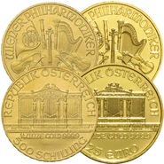 1/4 troy ounce gouden Philharmoniker munt - Beste waarde