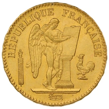 1871 20 Franse Frank - Guardian Angel - A