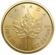 2023 Kwart Ons Gouden Maple Munt