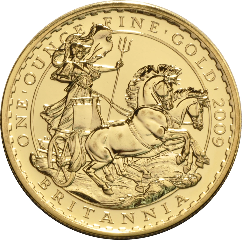 2009 Gold Britannia One Ounce Coin