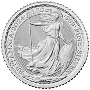 2024 Britannia 1/10oz Zilveren Munt