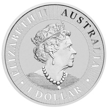 2022 1oz Zilveren Australische Kangoeroe Munt