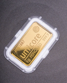 1 gram goudbaar - Umicore