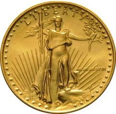 1988 1/4 troy ounce gouden American Eagle munt