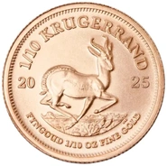2025 1/10 Ons Krugerrand Gouden Munt
