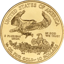 2018 1/4 troy ounce gouden American Eagle munt