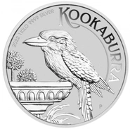 2022 1KG Zilveren Kookaburra Munt