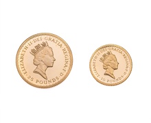 1987 Proof Britannia 2-Coin Set