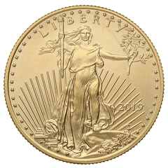 2019 1/2 troy ounce gouden American Eagle munt