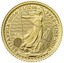 2024 1/10 Ons Gouden Britannia Munt