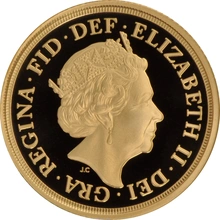 Gouden Proof 2019 Sovereign Munt in Doos