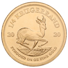 1/4 troy ounce gouden Krugerrand munt - 2020