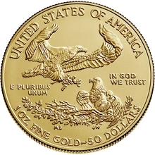 1 troy ounce gouden Eagle munt - 2020